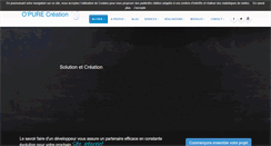 Desktop Screenshot of opurecreation.com
